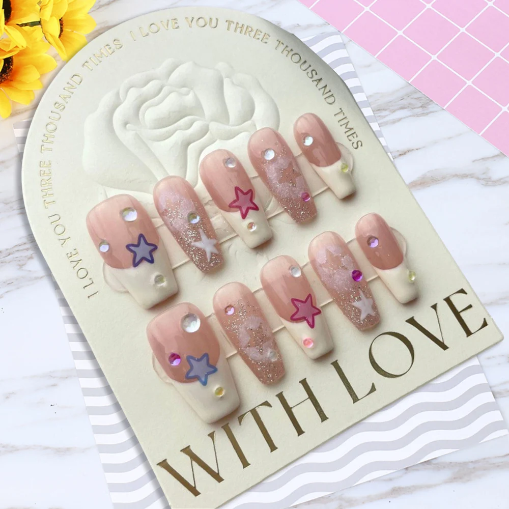 Removable Nails Safe And Comfort Easy To Use Useful Cozy Nail Art Jelly Nail Polish Quick Wear Waterproof And Durable Convenient