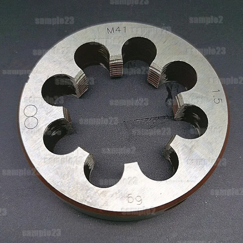 1PC M41 M43 M44 M46 M47 M48 M49 M51 Metric Round Threading Die 1.0/1.5/2/3mm Pitch, Right & Left Hand Thread Tool