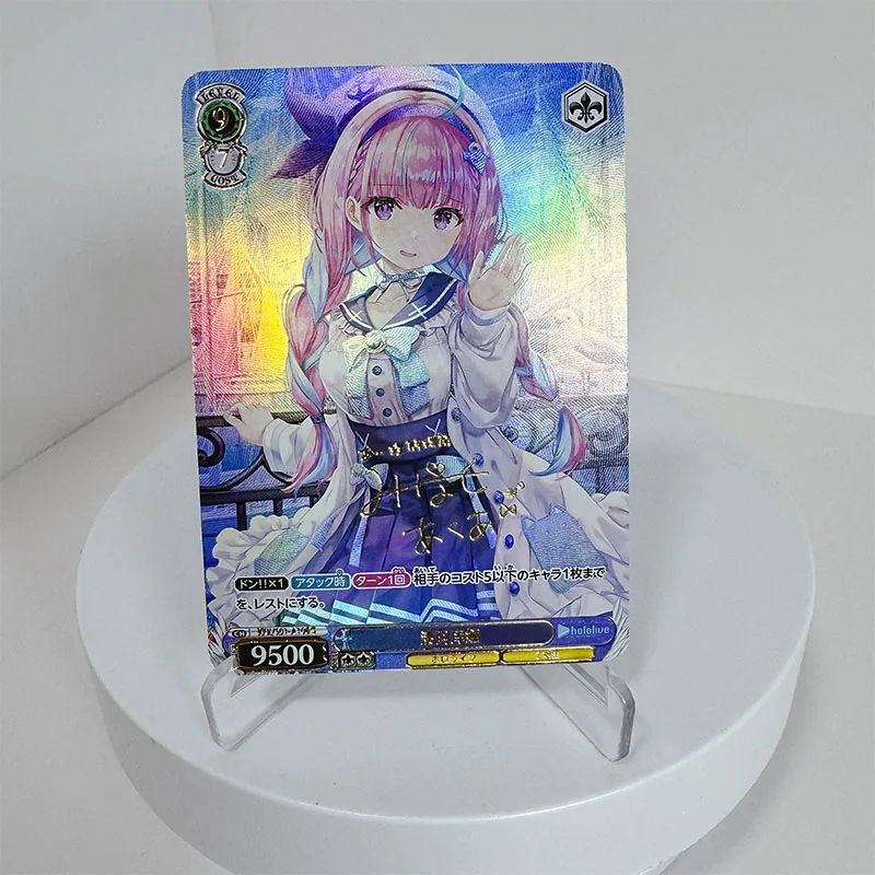 Wife Card Collectible Card Boy Games Toys Tabletop Games Birthday Gift DIY Anime Nakime Paimon Sango Rin Premium Flash Card 19PC