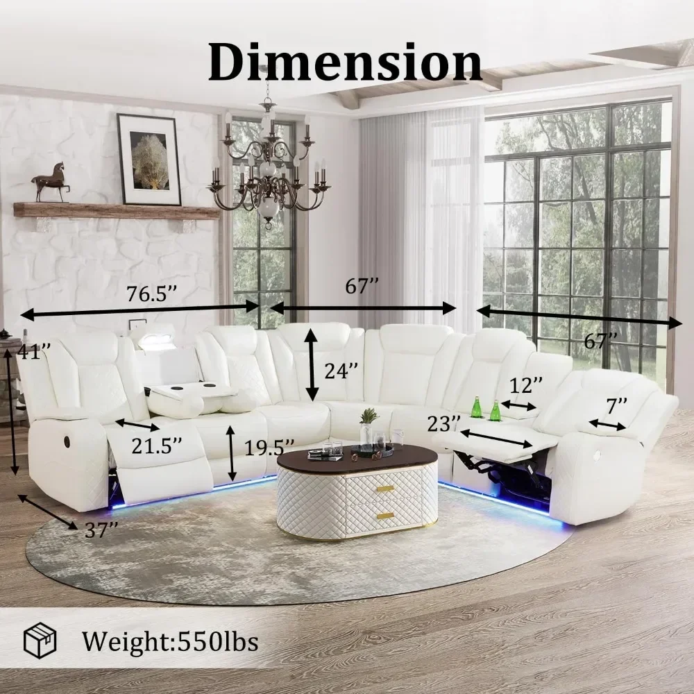 Sdcb4980b1d8044bdb4f754b3bd3fbf1fd Power Reclining Sectional Sofa with USB Chargers and Storage Console