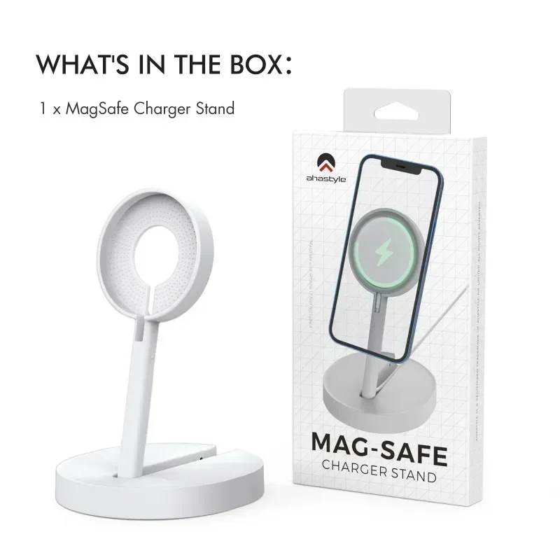 

For Magsafe Magnetic Wireless Charger Stand Desktop For IPhone 14 Plus 13 12 Pro Max Foldable Phone Holder Charging Dock Base