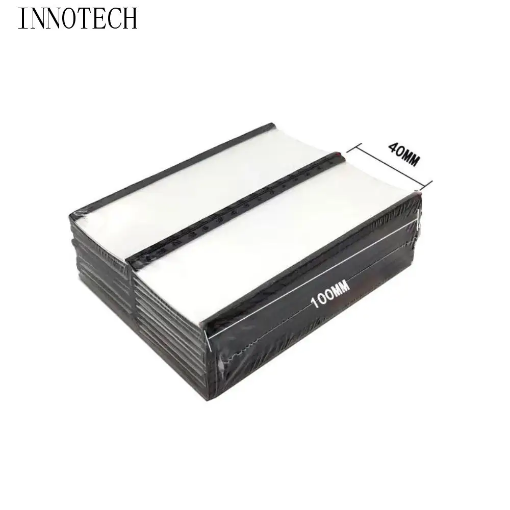 

White Paper Cards Magnetic Label Holder Strong Magnet Protective Film C Channel Label Holder Mess Free Adjustable