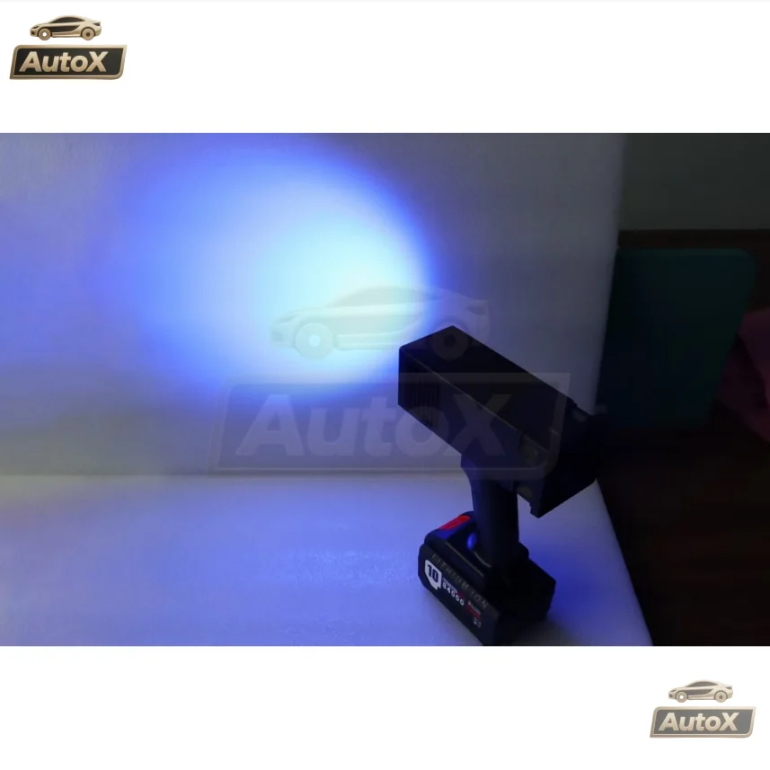 Auto X Portable Recharged Uv Lamp Automotive Sheet Metal Wireless Curing Lamp Paint Spraying Car Paint  Curing Lamp