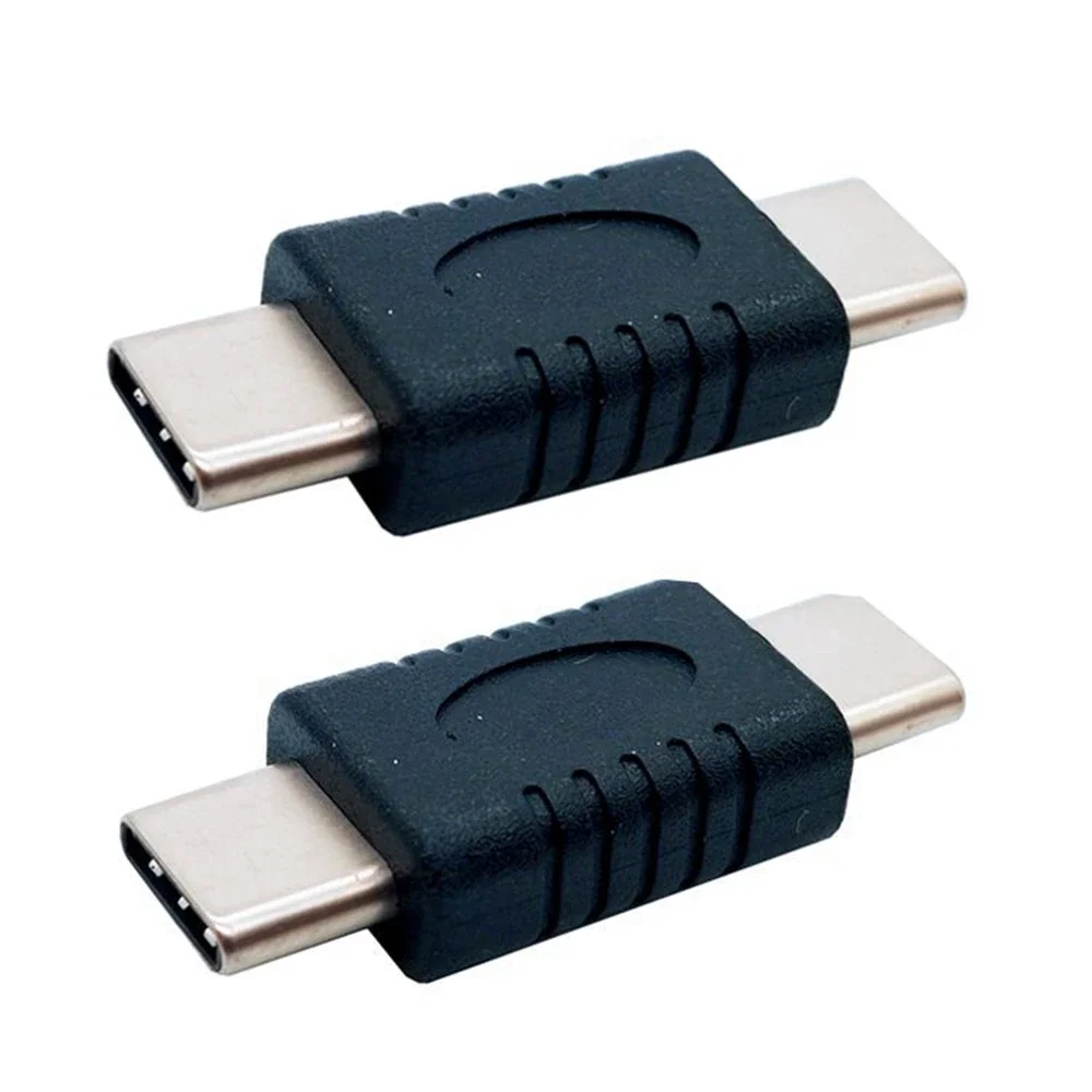 USB-C Male to Male Adapter Straight Tiny Type C Adapter USB 3.1 Type-C Plug Converter