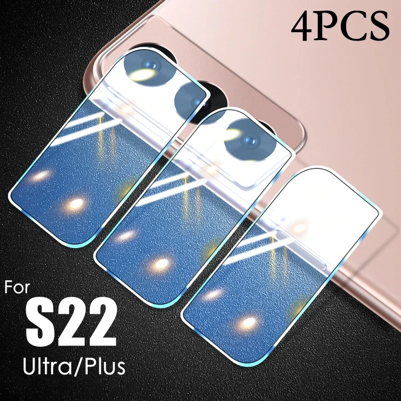 Защитное стекло для объектива камеры Samsung Galaxy S22 Ultra Plus 5G S20 FE S22Ultra S21Ultra S20FE, 4/2/1 шт.
