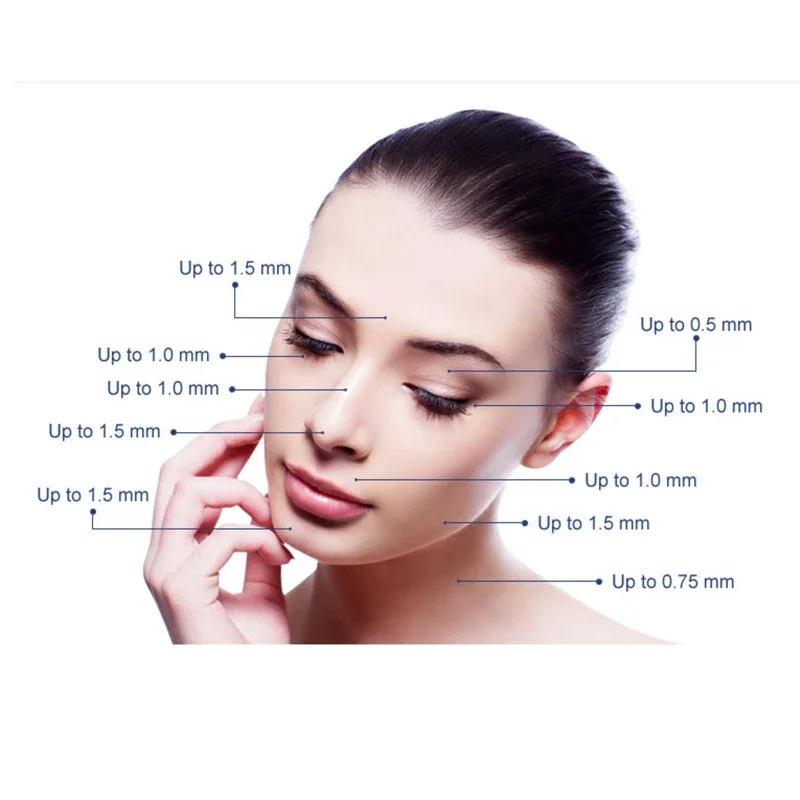 Bartwachstum Derma Roller 540 Nadel Mikronadel für Haare Nachwachsen Anti Haarausfall Behandlung Gesichts Mesotherapie MTS – Detail 4