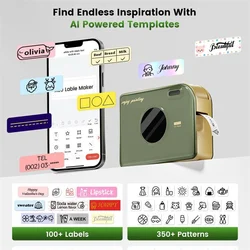 [1pcs label ] PHOMEMO A30 Furnishing Tag Printer Portable Small thermal Printer Mini Tag Machine