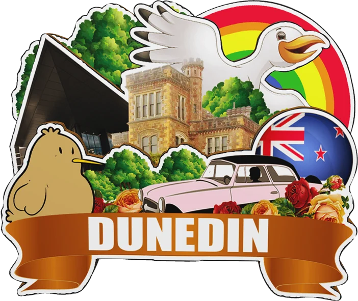 مغناطيس ديكور لـ Plymouth Dunedin Queenstown Wellington Christchurch Auckland New Zealand City Landmark Souvenir #3