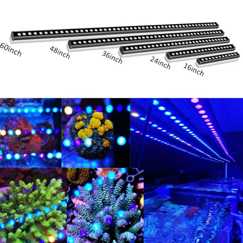 

WiFi APP Controlled Aquatic Light 5W Dual Core Marine LED Coral Reef Tank Light IP65 Waterproof Dimmable Reef Led Light