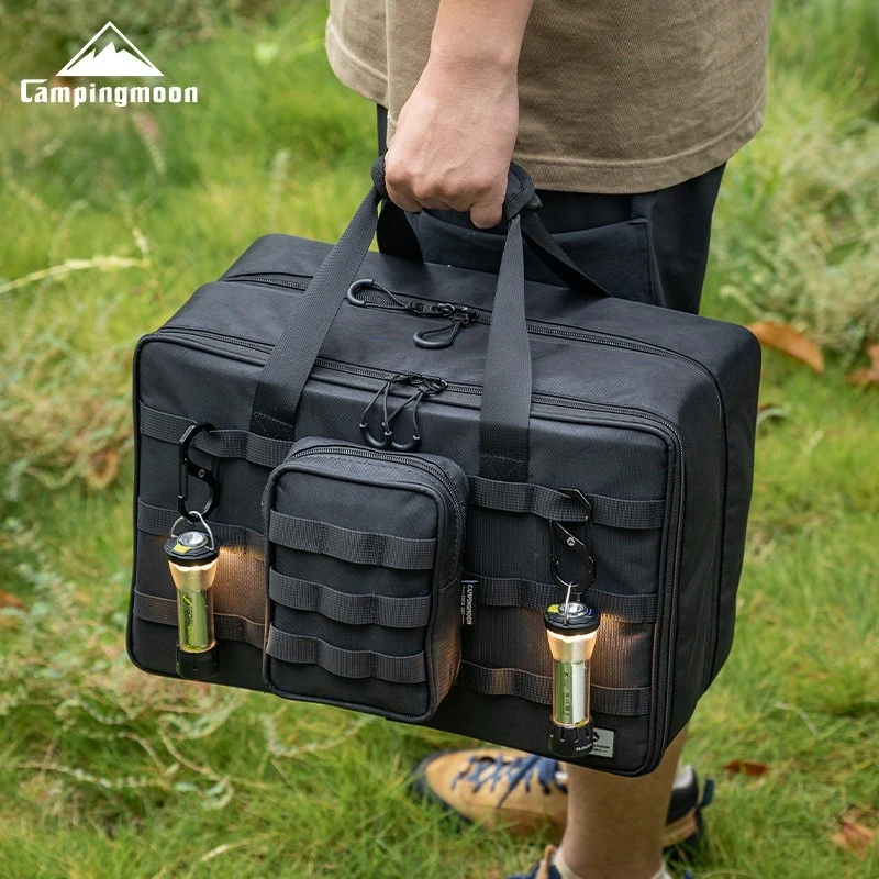 

Сумка для хранения CAMPINGMOON большой вместимости для тактического кемпинга на открытом воздухе, органайзер для набора инструментов IGT Module Collection