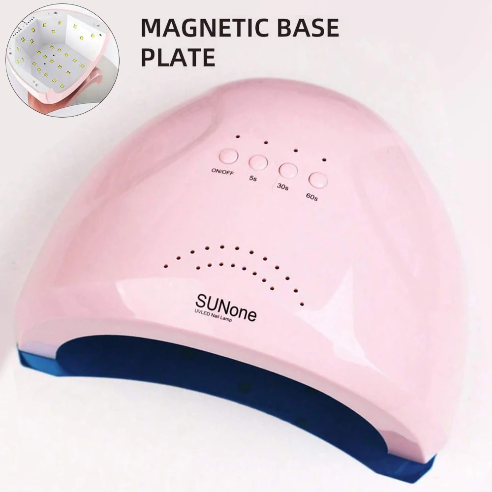 YIKOOLIN UV Gel Nail Lamp Nail Dryer LED UV Light for Gel Polish-3 Timers Professional Nail Art Accessories Curing Gel Toe Nails
