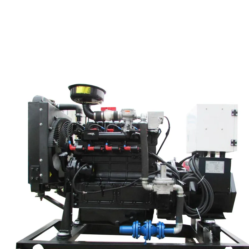 Biogas power generation 10kw    generator three phase water cooling CE/ISO