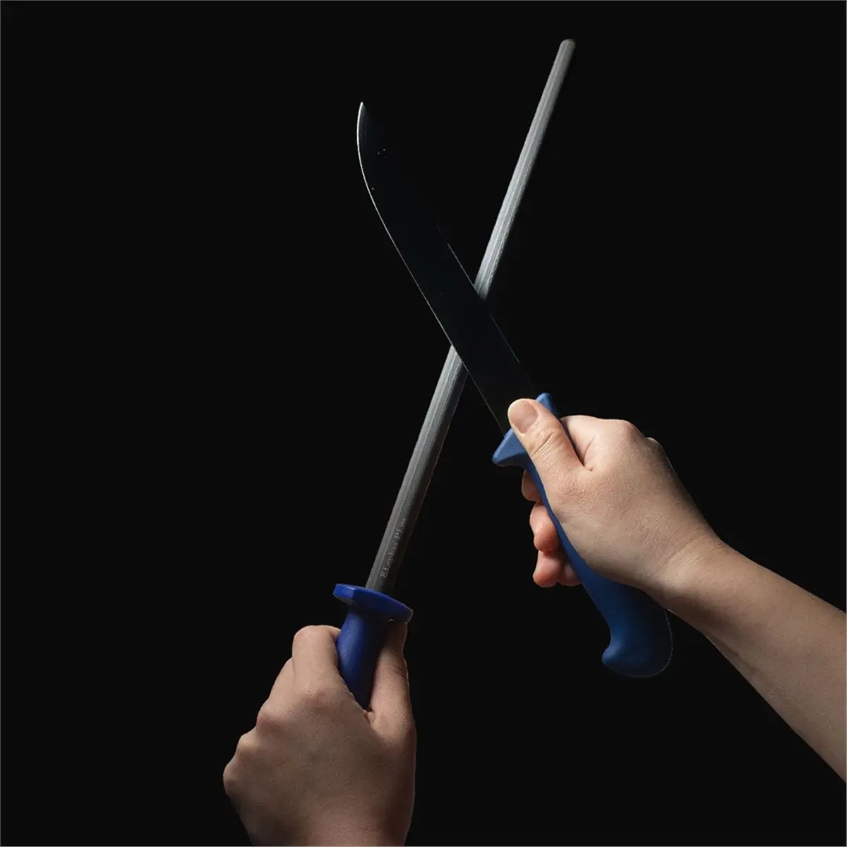 Professional Grinding Tool Stick Stainless Steel Sharpening Honing Steel Knife Sharpener Rod