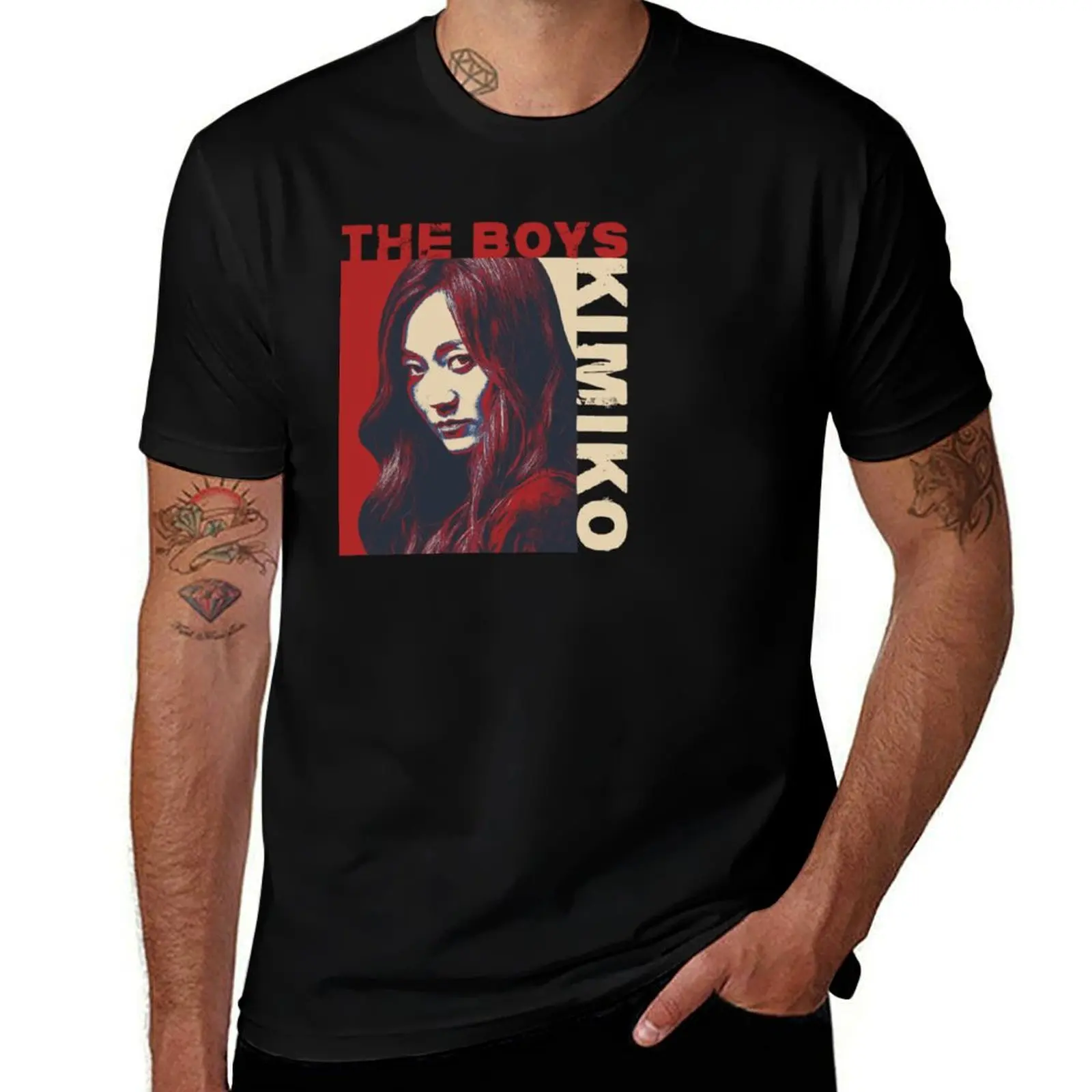 

Kimiko Miyashiro T-Shirt valentines clothes anime tshirt sports fans cotton graphic tees mens tall t shirts