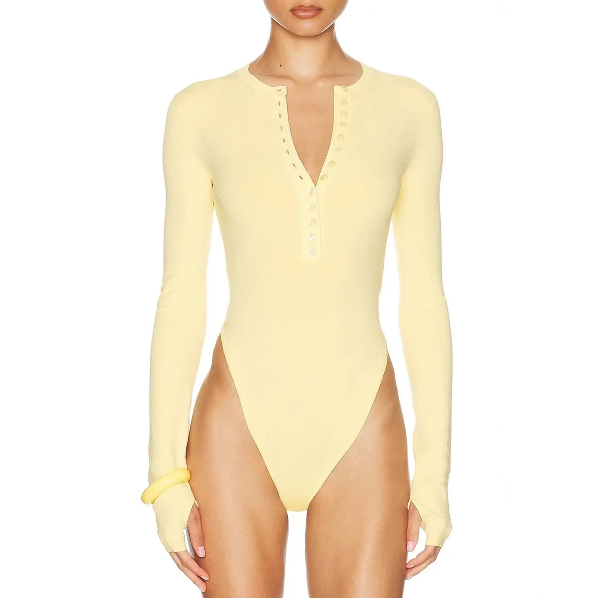Summer 2026 Women's Knit Bodysuit – Stretchy, Single-Breasted, Corset-Style, Sexy Y2K Fashion – Versatile Top bra