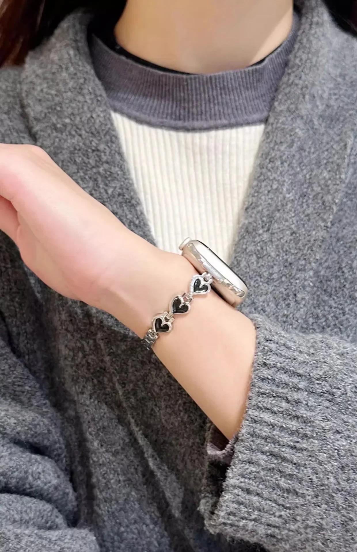 ممتاز الحب سوار ربط ل سوار ساعة يد آبل سلسلة S10/8/7/6/3/4/5/9 40 مللي متر 41 مللي متر 38 مللي متر 42 مللي متر 44 مللي متر 45 مللي متر 46 مللي متر حزام