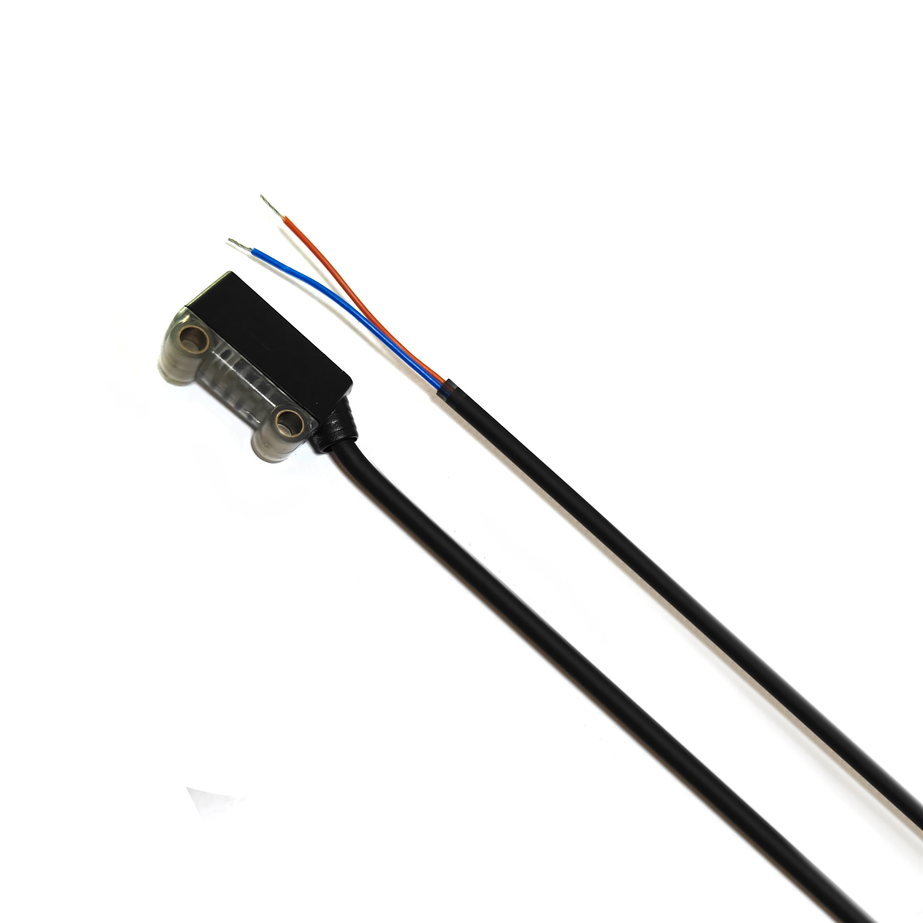 10PCS PST 2m Distance Detection Beam Sensor Red Light Stable Photoelectric Chip Counting 12/24VDC Optical Sensor