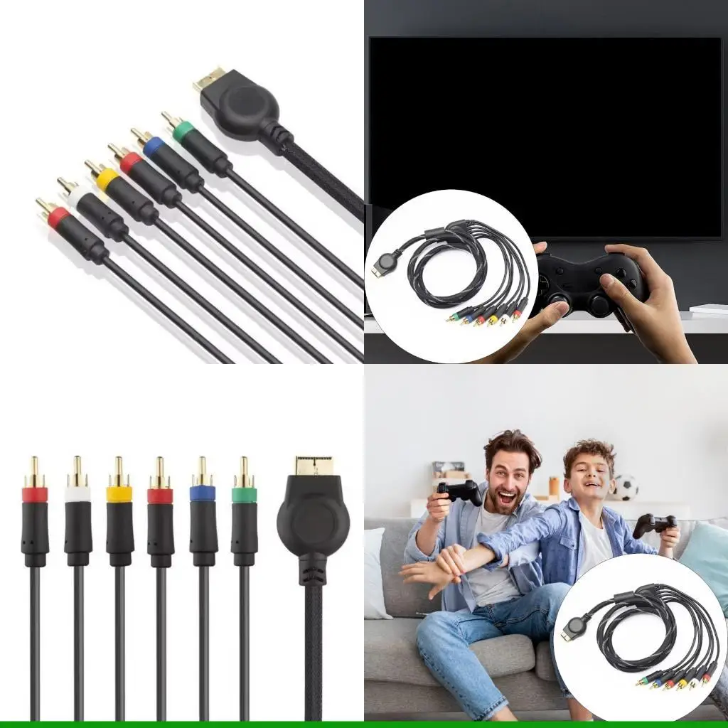 U55C Game Console Cable 1.8Meters ABS Construction Cord Ensures 1080p Resolution And Reliabled Stability
