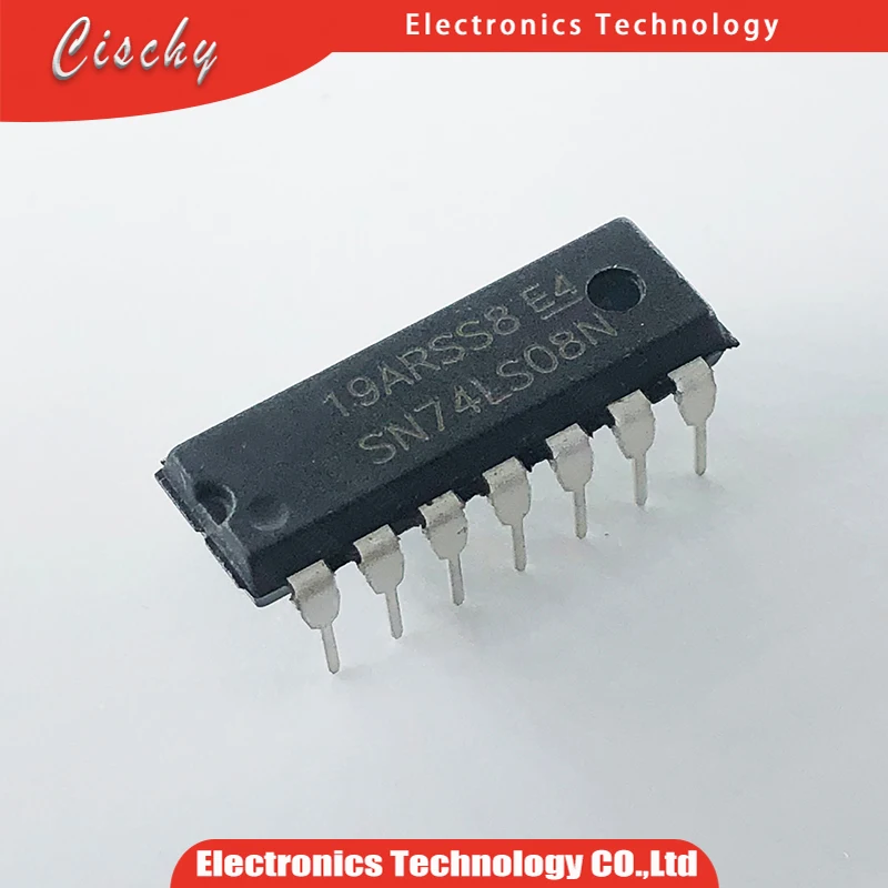 10PCS SN74LS08N DIP14 SN74LS08 DIP 74LS08N 74LS08 SN74LS08 HD74LS08P DIP-14 new and   IC