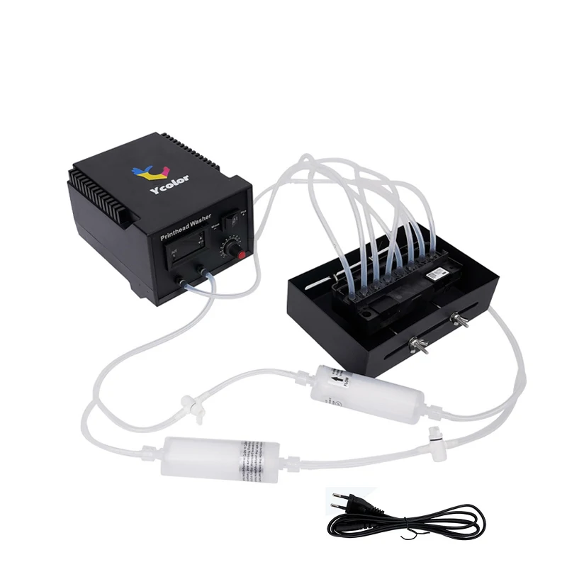 

ET-8550 L18050 DTF Printhead Clogged Cleaning Machine Cleaner Kit Washer for Epson DX5 XP600 I3200 I1600 L1800 L805 1390