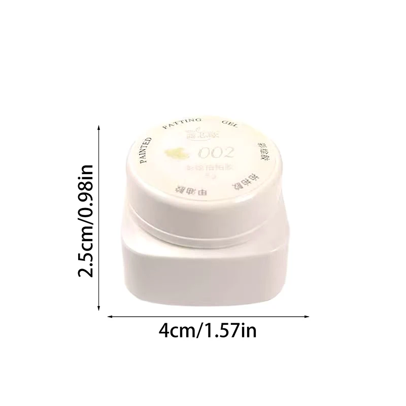 1 Stück Pat Painting Gel Nagellack Farbverlauf Semi Permanent Soak Off UV LED Nail Art Gelpoliermittel Lacke für Nail Art Design