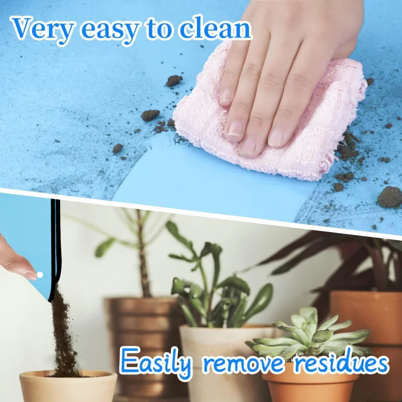Sky Plant Regeneration Mat Waterproof Transplant Mat Portable Square Foldable and Easy To Clean Succulent Transplant Mat