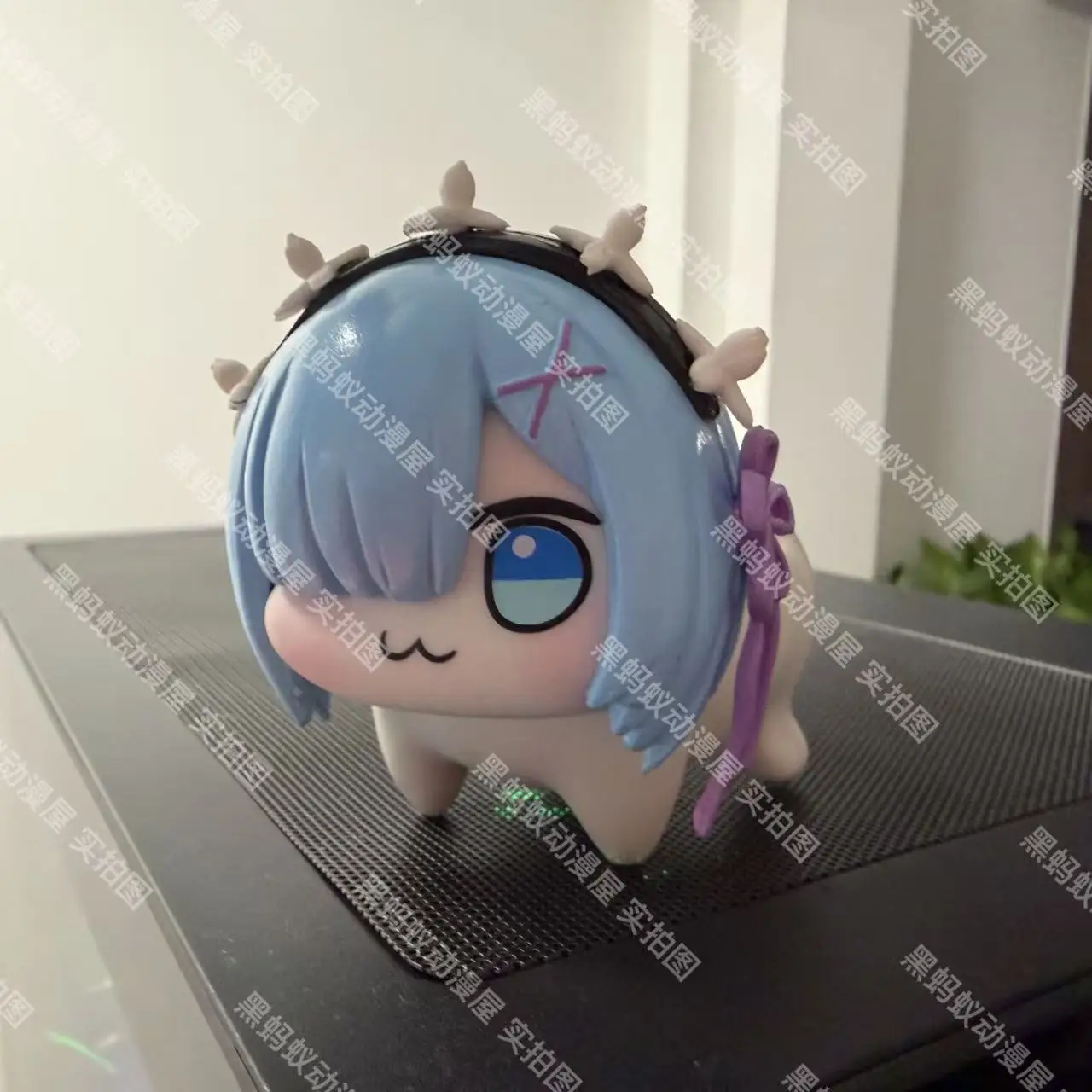 New Re:Zero Rem Doro Anime Figures Q Version Pvc Model Action Figures Kawaii Cartoon Cute Desktop Decoration Toy Doll Gift