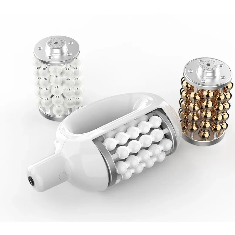 Hot Sell 3rd 360 Rotating Roller Massager Handheld Slimming Body Muscle Relief Home Office Use