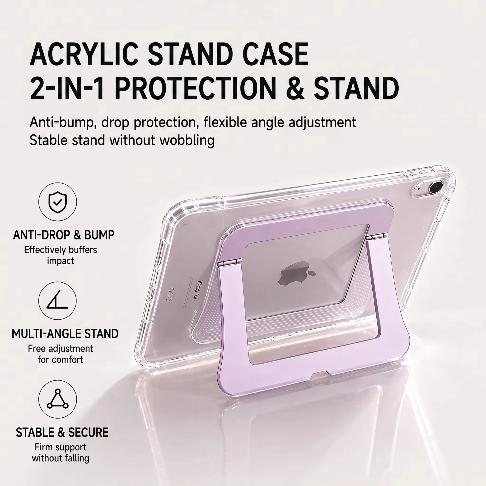 For IPad 10/11th, Air 4/5/6/7, Pro 11/13