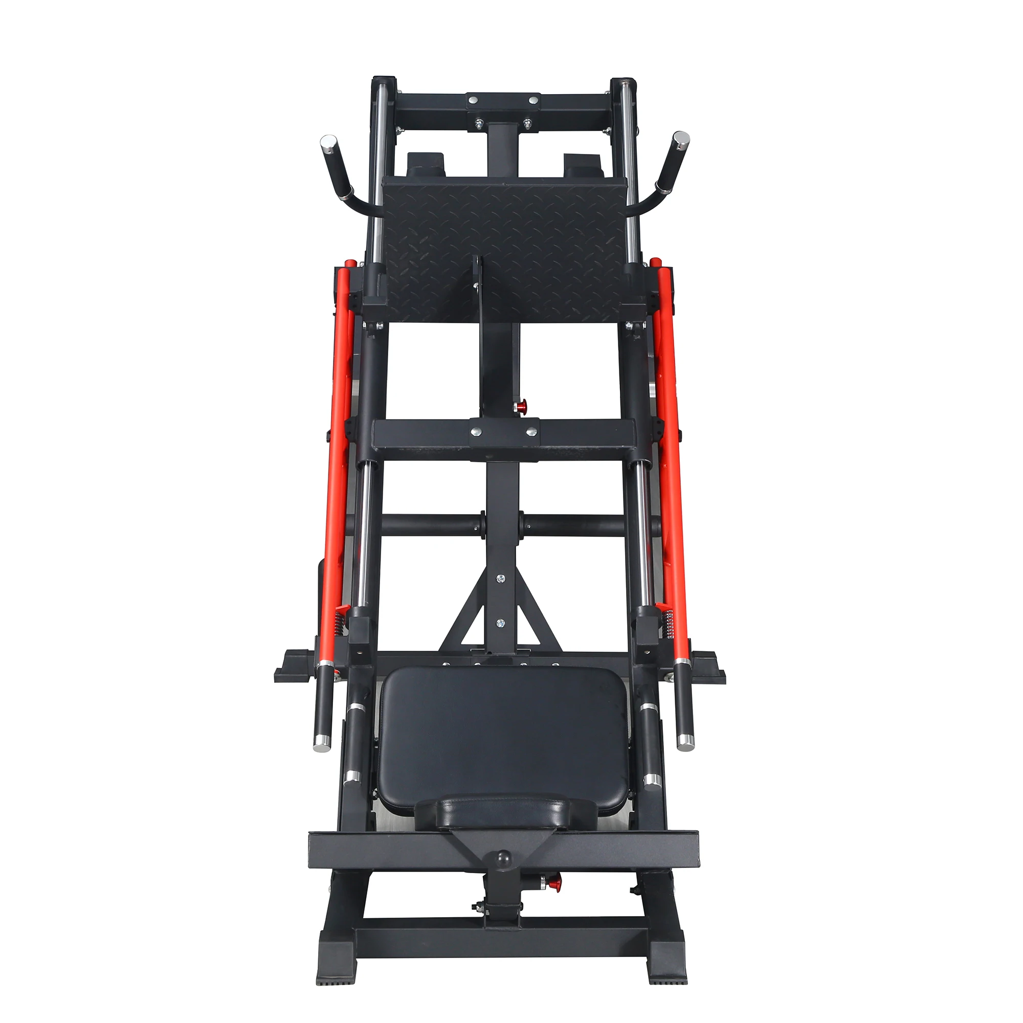Plate Load 45 Degree Leg Press Hack Squat Combo Machine Safety Steel Foldable Durable Gym Fitness Equipment Adjustable Strengthp