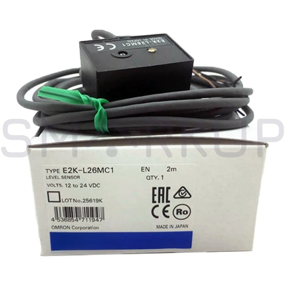 New In Box For OMRON E2K-L26MC1 Level Sensor 12-24V DC