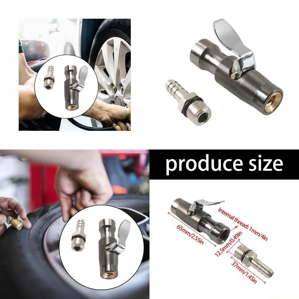 

Air Chuck for Home Garage and Car Repair Shop Long Distance Travel Emergency Use