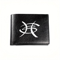 Artistic Graphic Design Wallet For Men: Stylish,Simple,& Practical Christmas Gift For Dad,Husband,Boyfriend Business Mens Casual