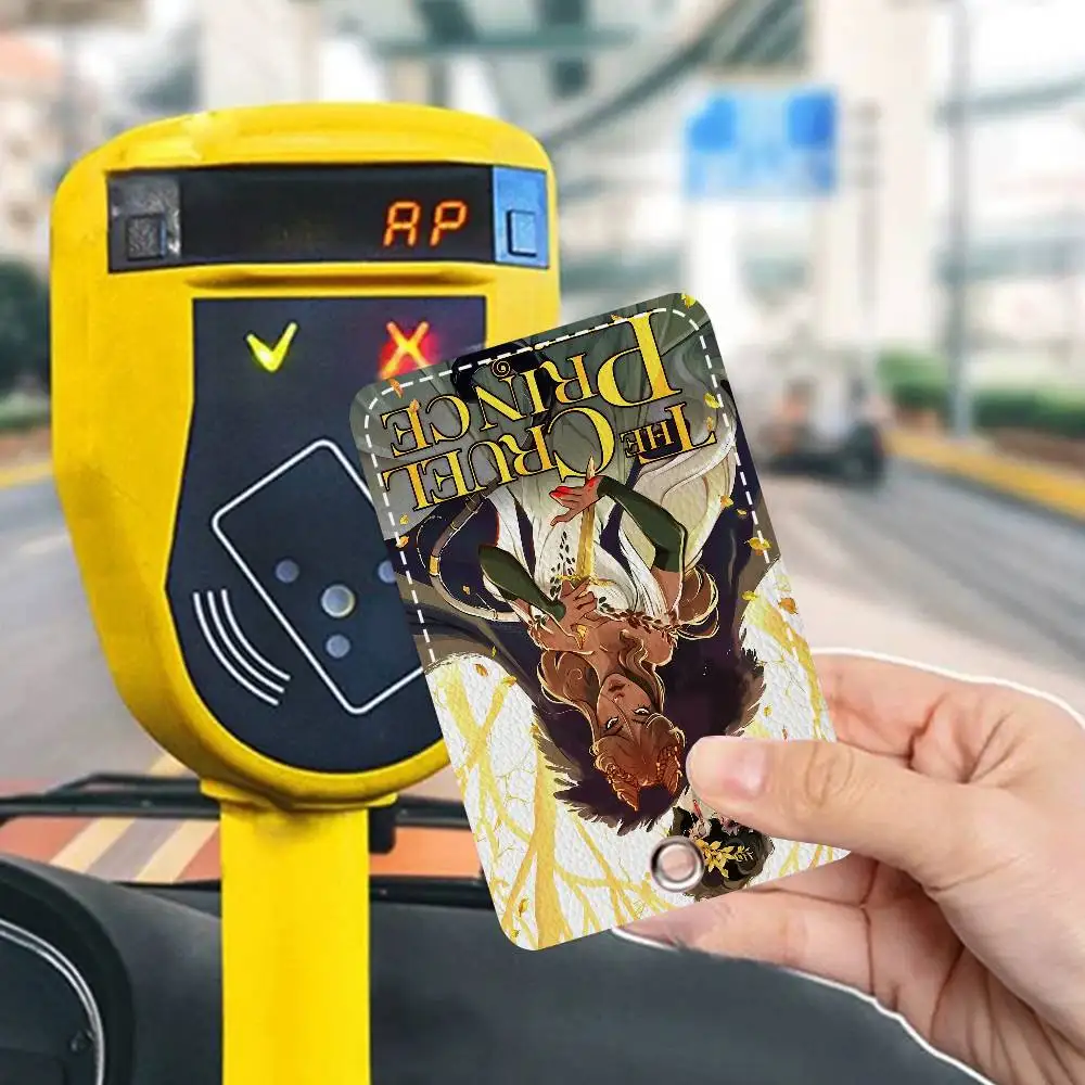 

Брелок для ключей Cruel Prince J-Jude и C-Card с держателем карты доступа, автобусная перепуск и карта еды, ID-карта, защитный чехол для банковской карты, безопасность