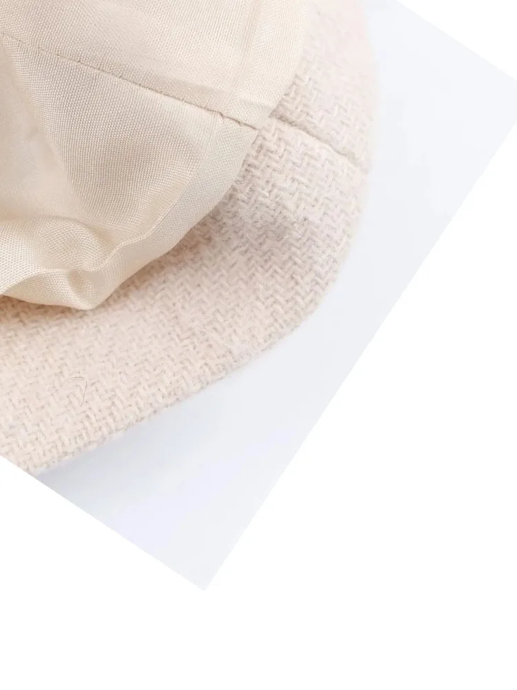 HH Frau Winter Mode Gemischte Stoffe Gürtel Zweireiher Revers Lange Ärmel Mantel Weibliche Pendeln Vielseitig Langen Mantel