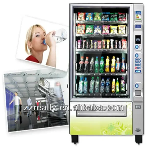 OEM Hottest Mall Snack and Cold Drink Vending Machine with Lift System