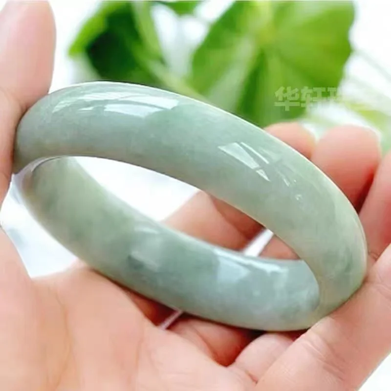 Genuine Natural Green Jade Bangle Bracelet Charm Jewellery Fashion Accessories Hand-Carved Lucky Amulet Gifts for Women Her Men