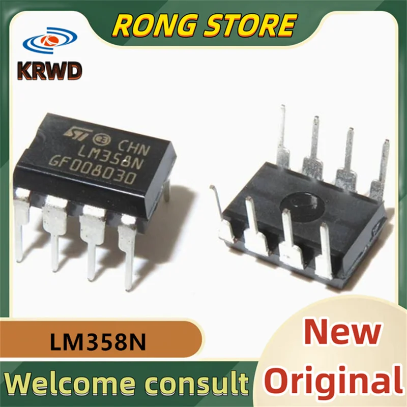 10PCS LM358N New original LM358 DIP-8