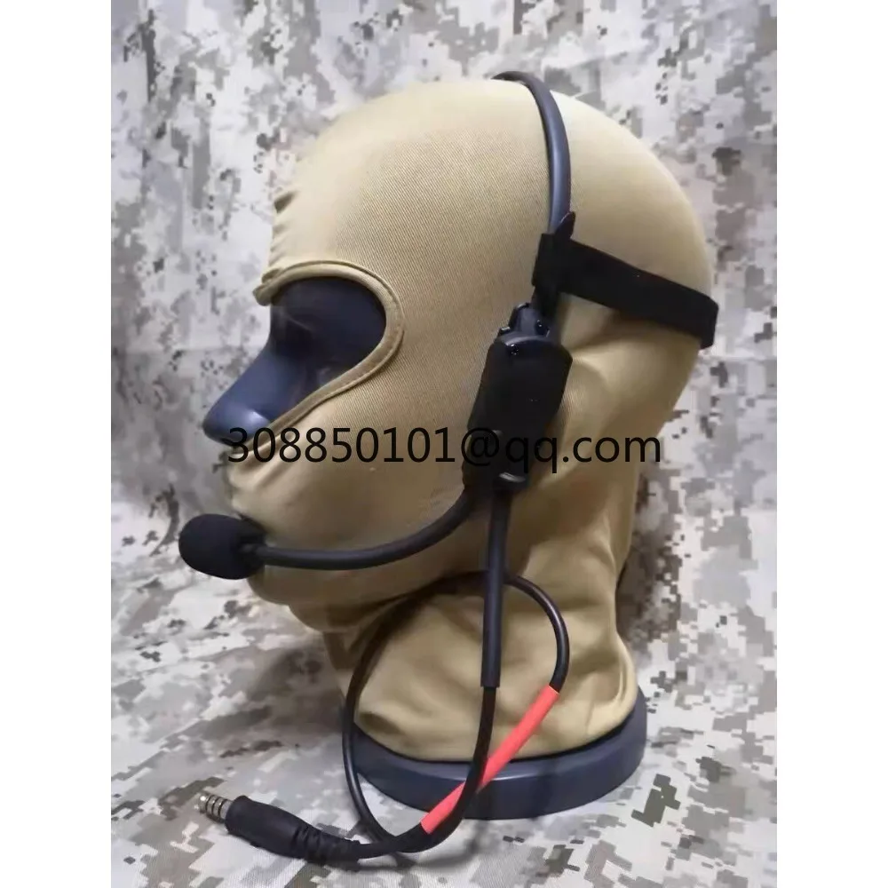 180 waterproof rating (IPX7) bone conduction tactical earphones Atlantic system tactical earphones PRC152A
