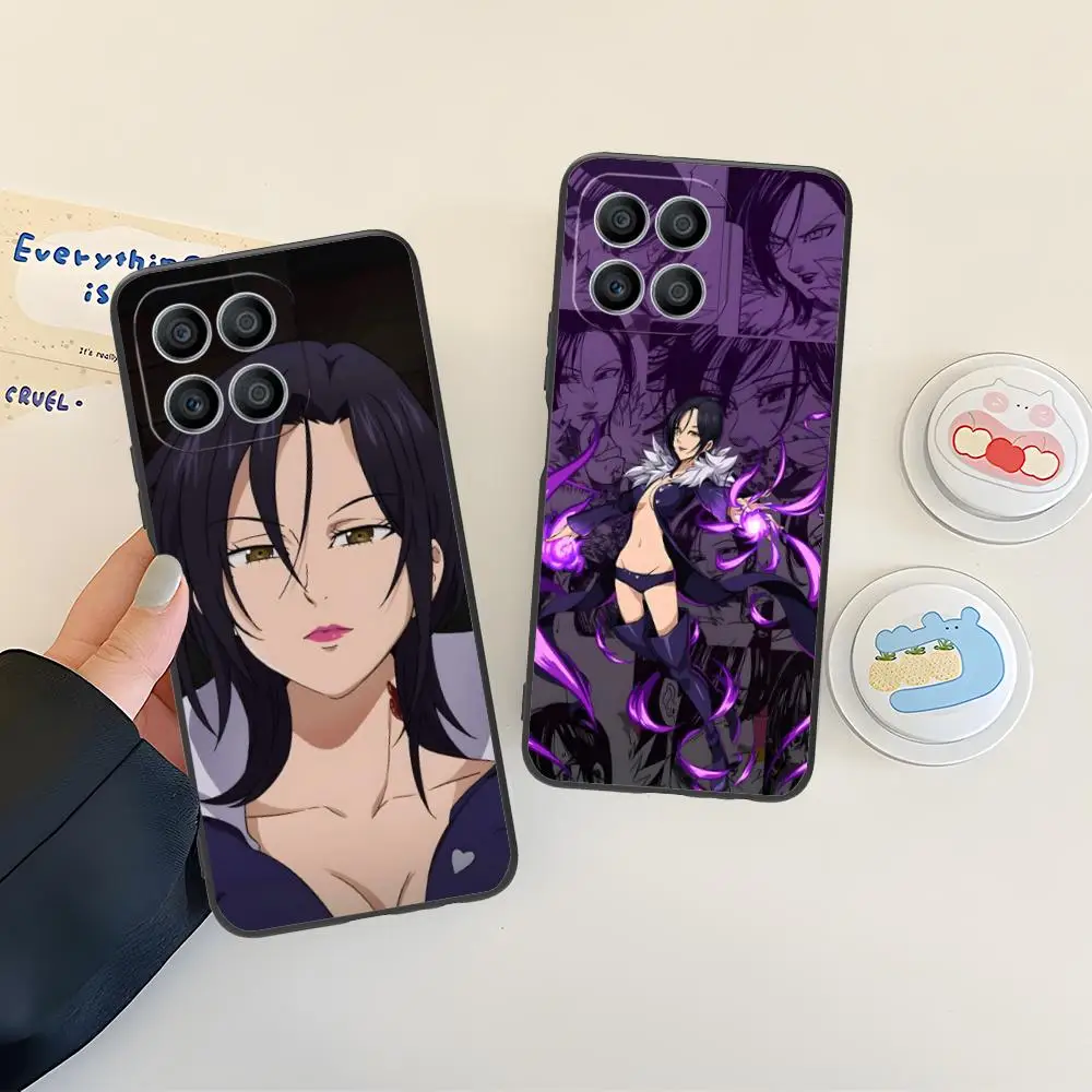 Seven Deadly Sins Merlin Phone Case for Honor 90 80 70 60 50 30 20 10 9 8 7 Pro S SE Lite 5G Soft TPU Shockproof Cover - view 3
