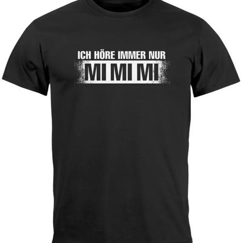 Mens T-Shirt Funny Sayings I Only Hear Mimi Fun Shirt Humor Howl