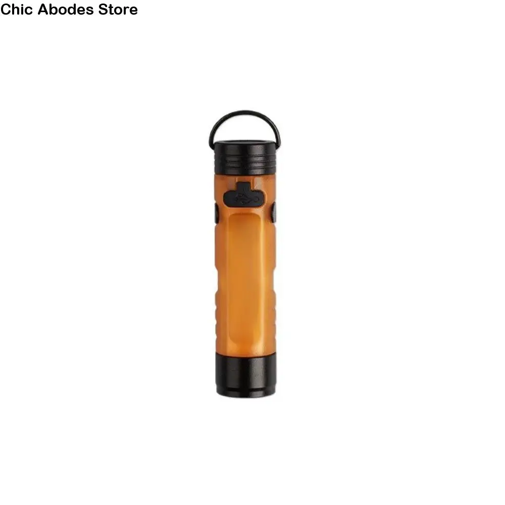 

Portable LED Small Flashlight Lightweight Rechargeable Pocket Camping Light Compact High Bright Keychain LED Light Emergency