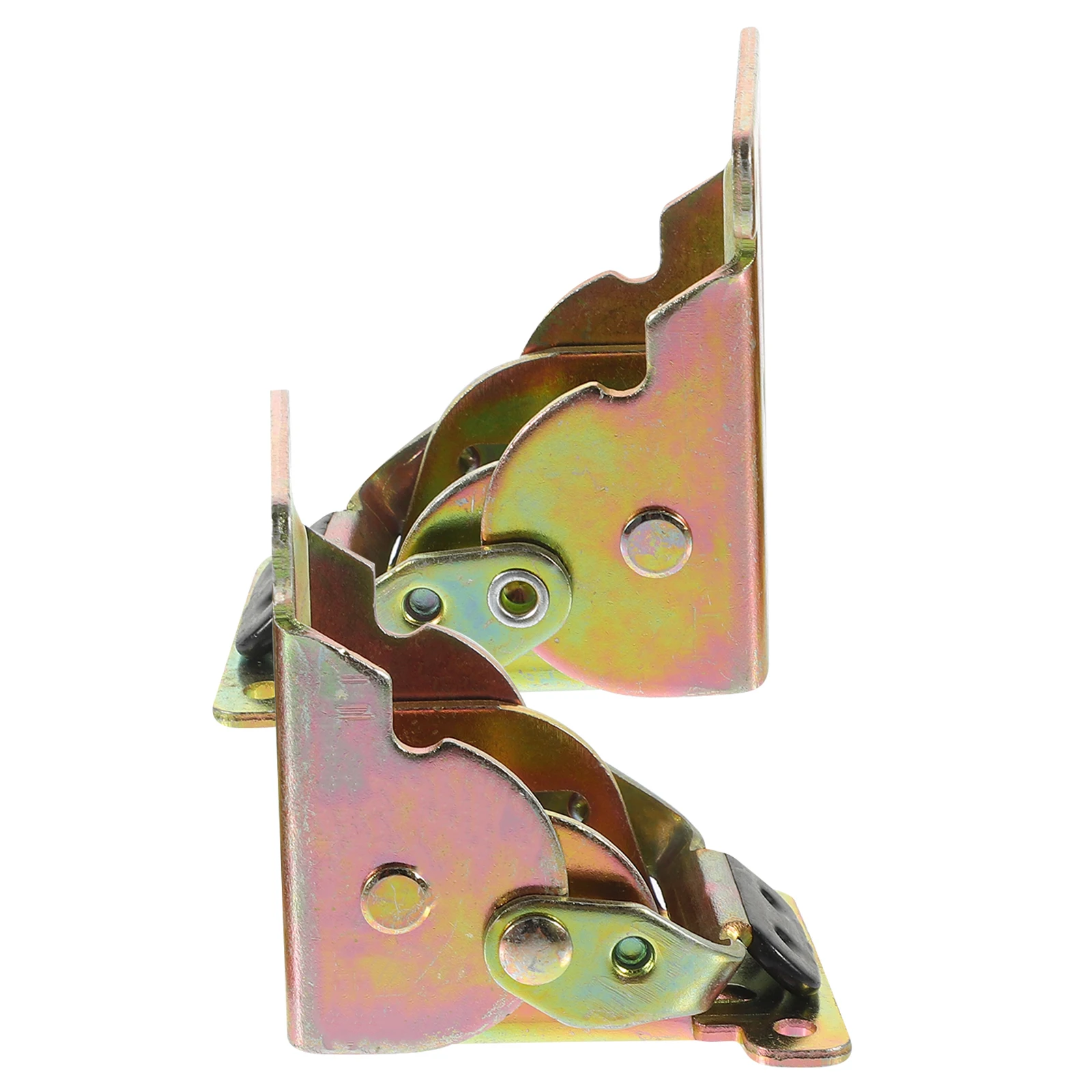 

2 Pcs Hinges Outdoor Self-locking Folding up Table with for Cabinet Doors Iron Heavy Duty
