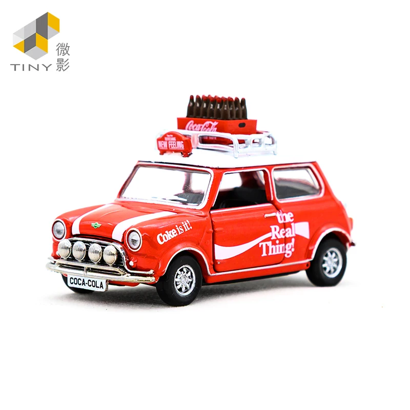 

Tiny 1:50 co-branded die-cast simulation alloy car model collection ornaments, adult decorations, children's toys.
