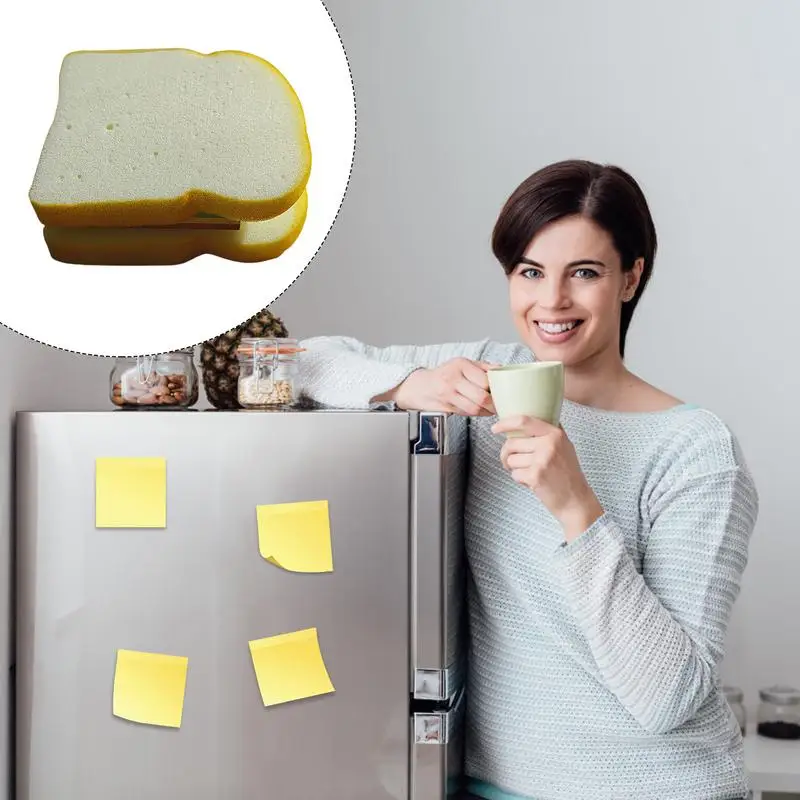 ชุดอาหารสุดสร้างสรรค์แผ่นจดบันทึกแผ่นจดบันทึกแผ่นติดกาวแปลกใหม่เครื่องเขียนนักเรียนน่ารักอุปกรณ์การเรียน