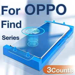 3Pcs For OPPO Find X8 X7 X6 X5 X4 X3 X2 Ultra Pro Screen Protector With Kit Mobile Accessories ,Not Tempered Glass