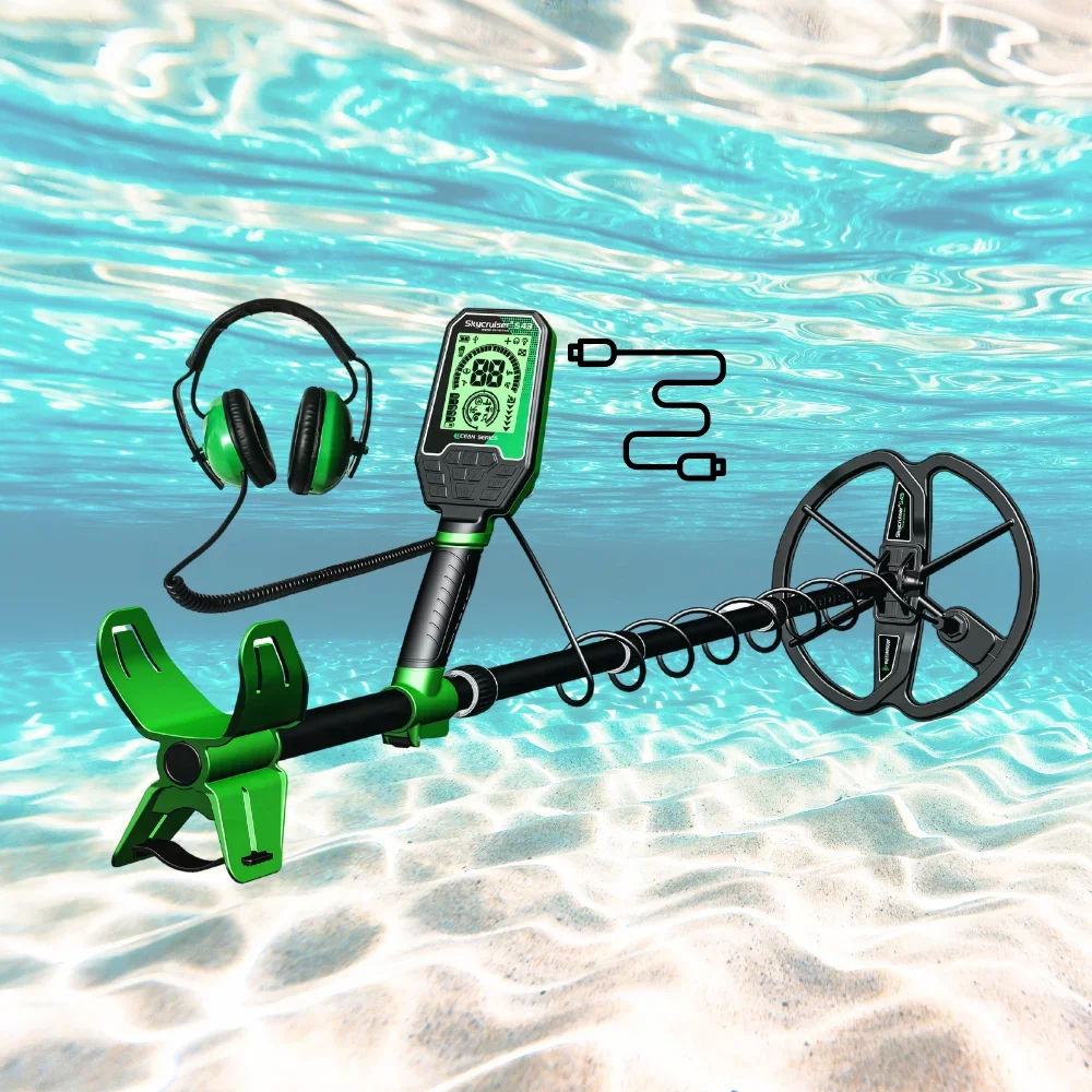 S43 New Arrival Metal Detector High Accuracy Gold Machine Detector Underwater Search Device Under Ground Metal Detector