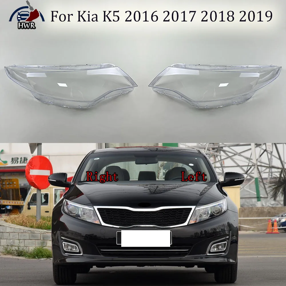 

Front Headlamp Cover Transparent Mask Lamp Shade Headlight Shell Lens Auto Replacement Parts For Kia K5 2016 2017 2018 2019