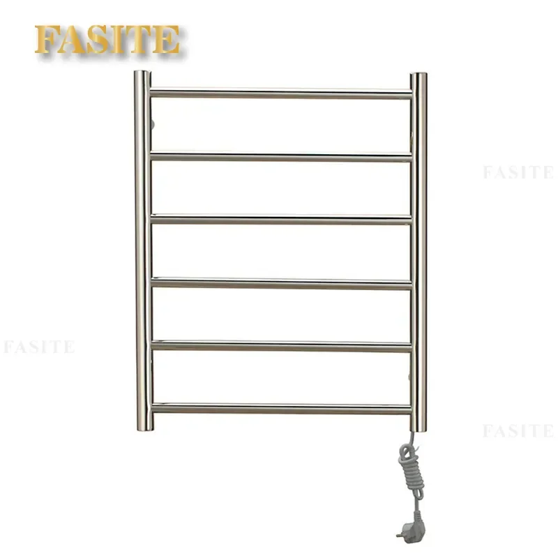 Electric Towel Rack 304 Stainless Steel Bathroom Heating Rod Household Intelligent Warmer for Home Use