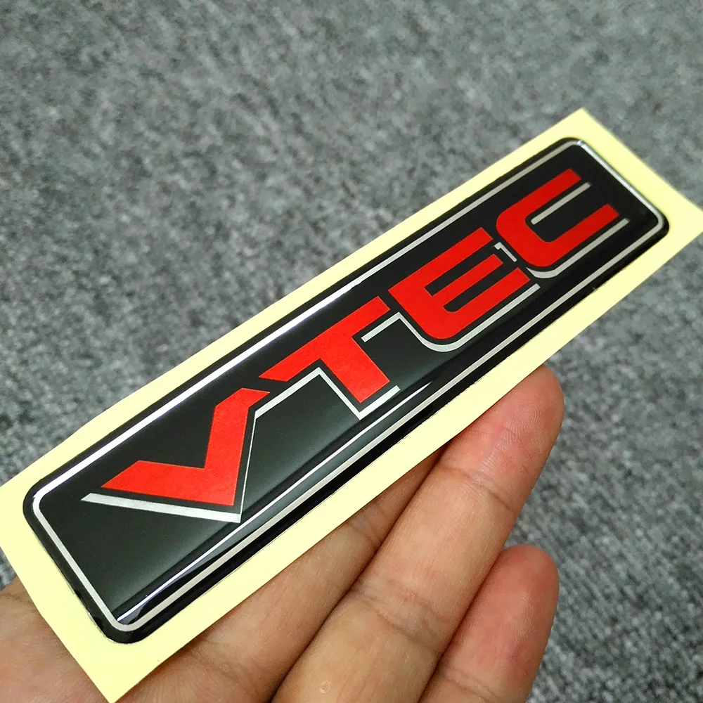 VTEC iVTEC Emblem Badge Decals Car Sticker For Honda Civic Accord Odyssey Spirior CRV SUV I - VTEC